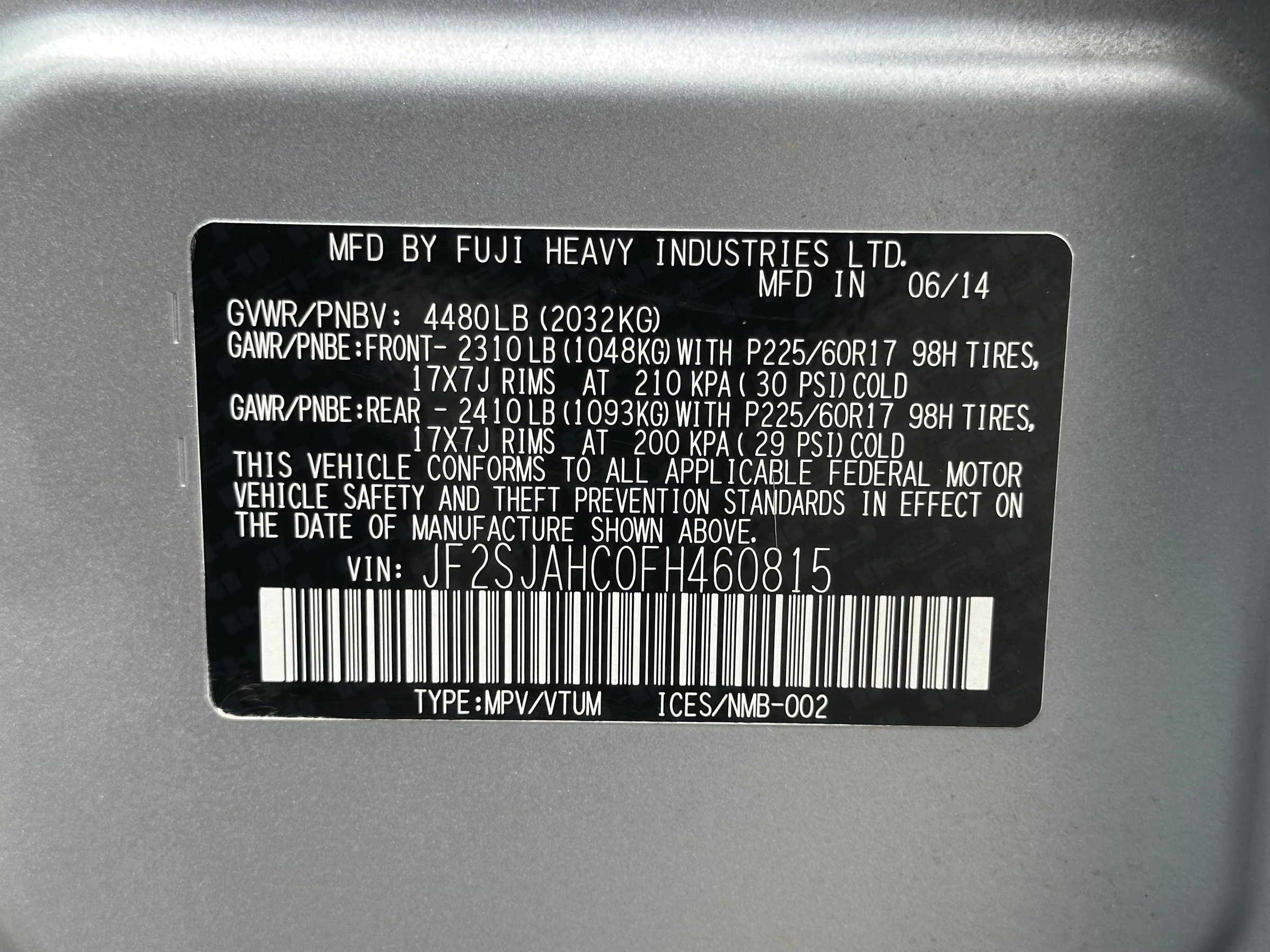 2015 Subaru Forester Limited — photo 22