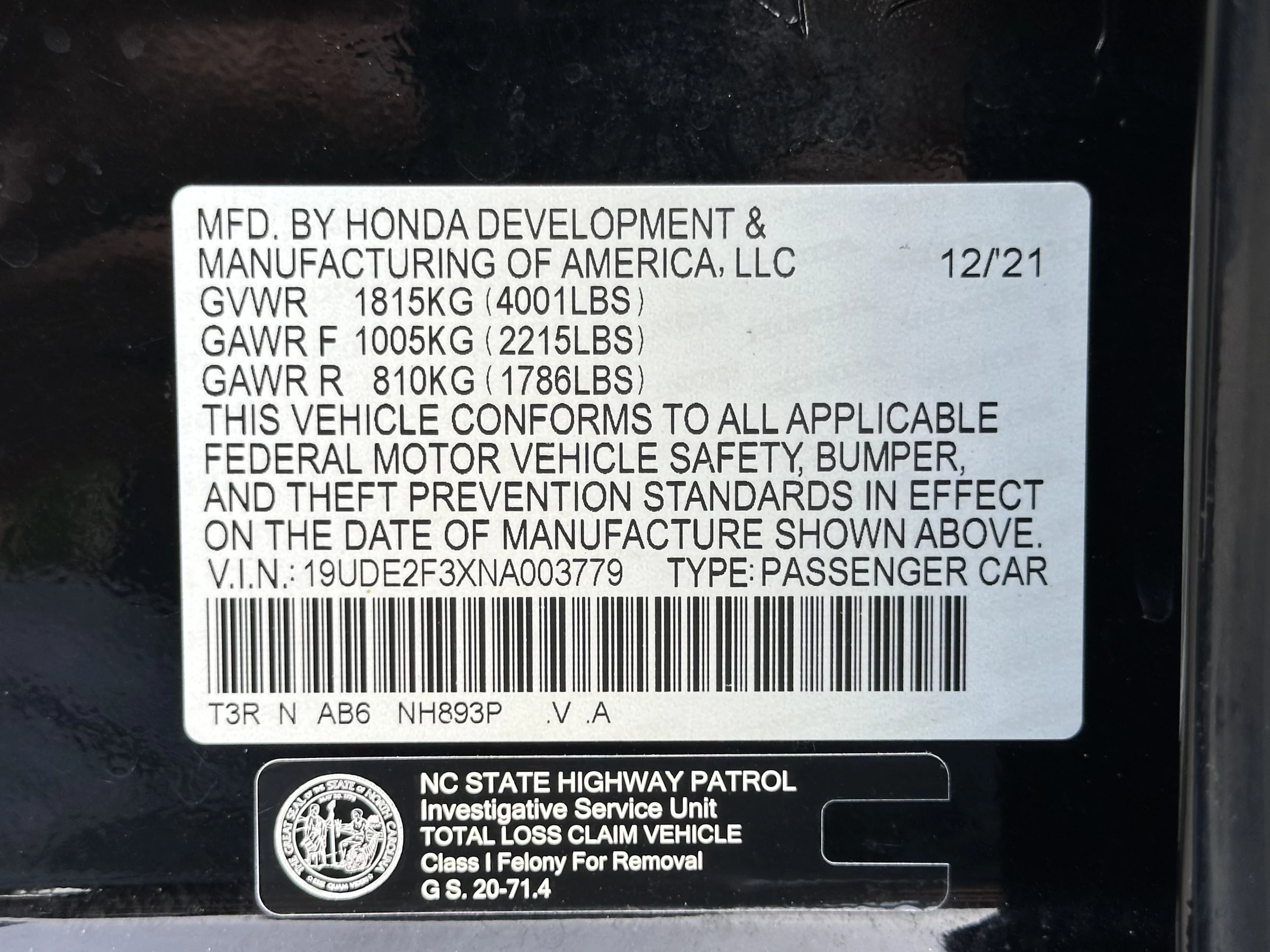 2022 Acura ILX 2.4 — photo 22