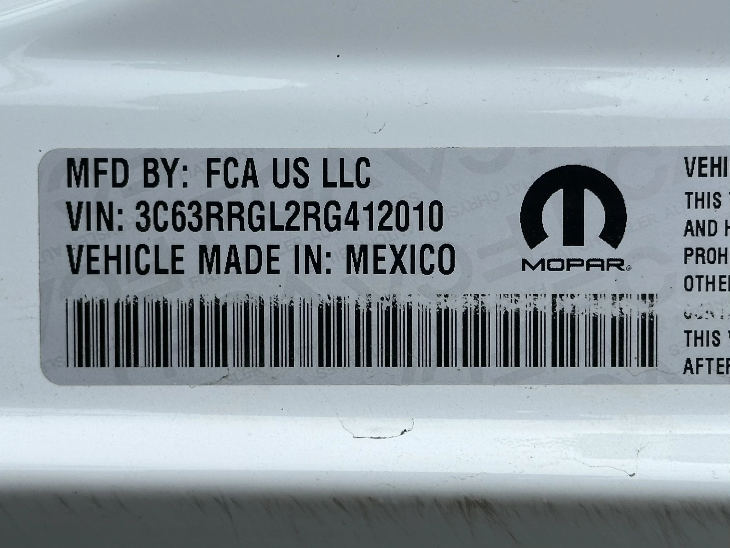 2024 Ram 3500 Tradesman 4x4 crew cab 8' box — photo 20